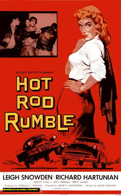 Jual Poster Film hot rod rumble (d8sn6kf8)