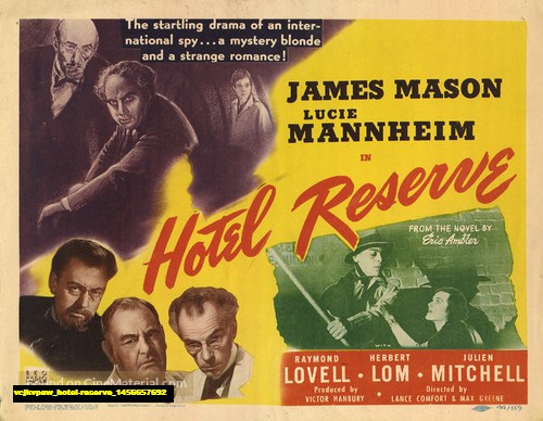 Jual Poster Film hotel reserve (vcjkvpaw)