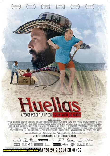 Jual Poster Film huellas colombian (h3kdxt60)