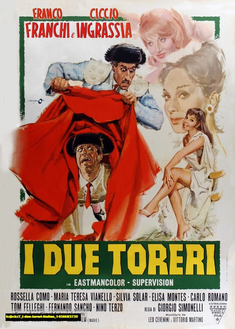 Jual Poster Film i due toreri italian (kzjickz7)