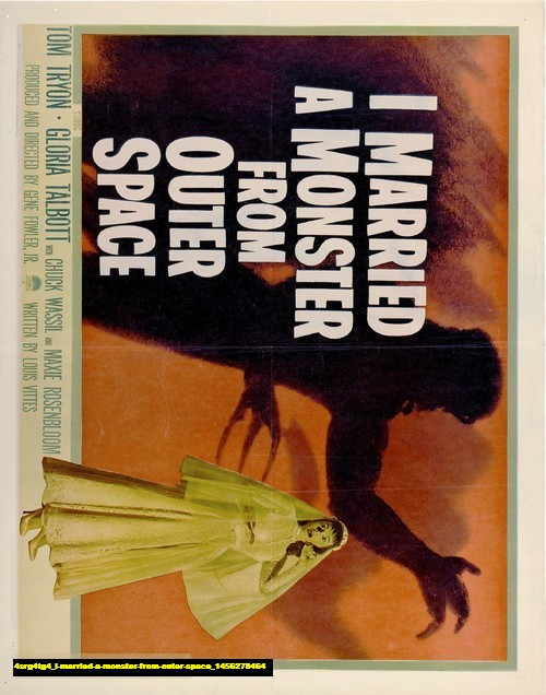 Jual Poster Film i married a monster from outer space (4srg4tg4)