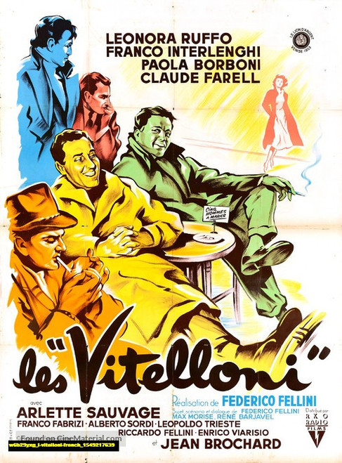 Jual Poster Film i vitelloni french (w6b29yxg)