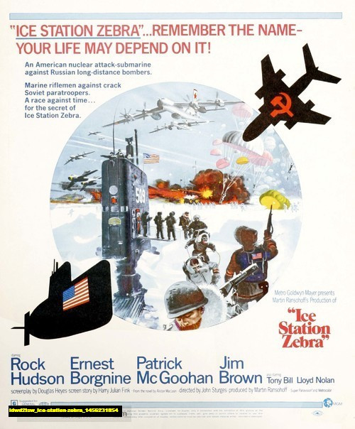 Jual Poster Film ice station zebra (idwd2lsw) Jual Poster Film ice station zebra (idwd2lsw)