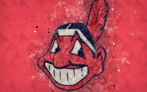 Jual Poster Baseball Cleveland Indians Logo MLB Baseball Cleveland Indians APC005