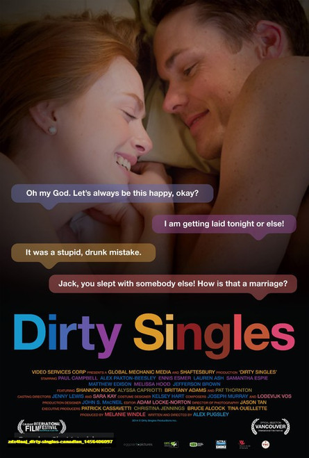 Jual Poster Film dirty singles canadian (zdz4ieaj)