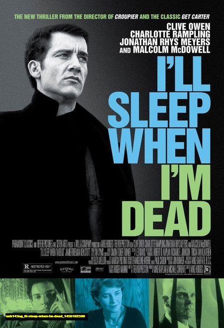 Jual Poster Film ill sleep when im dead (uab143ag)