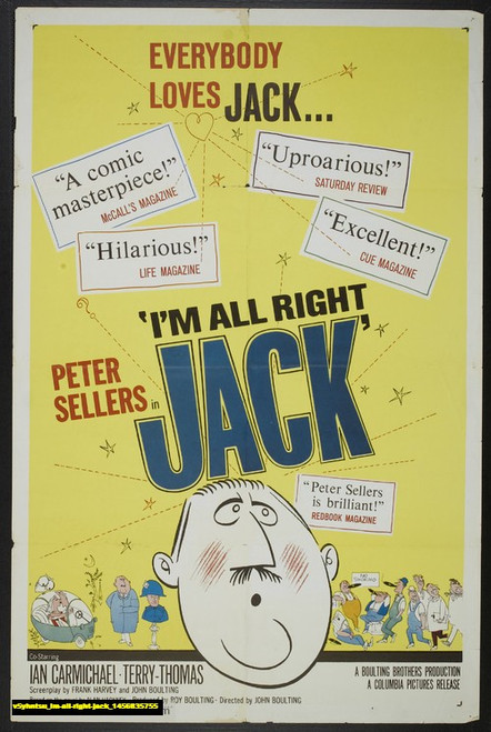 Jual Poster Film im all right jack (v5yhntsu)