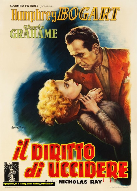 Jual Poster Film in a lonely place italian (vgmjxcmu)