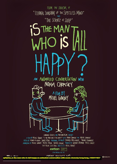 Jual Poster Film is the man who is tall happy an animated conversation with noam chomsky hong kong (zyl5y5xo)