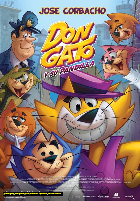 Jual Poster Film don gato y su pandilla spanish (ysdvsgdu)