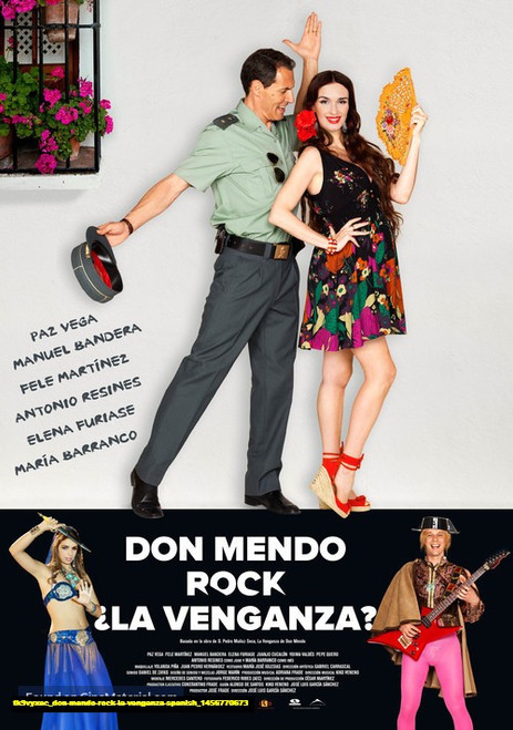Jual Poster Film don mendo rock la venganza spanish (tk9vyxec)