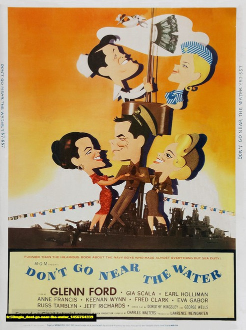 Jual Poster Film dont go near the water (tc50mgie)