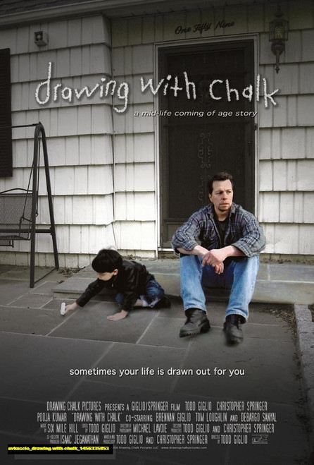 Jual Poster Film drawing with chalk (avkasclo) Jual Poster Film drawing with chalk (avkasclo)