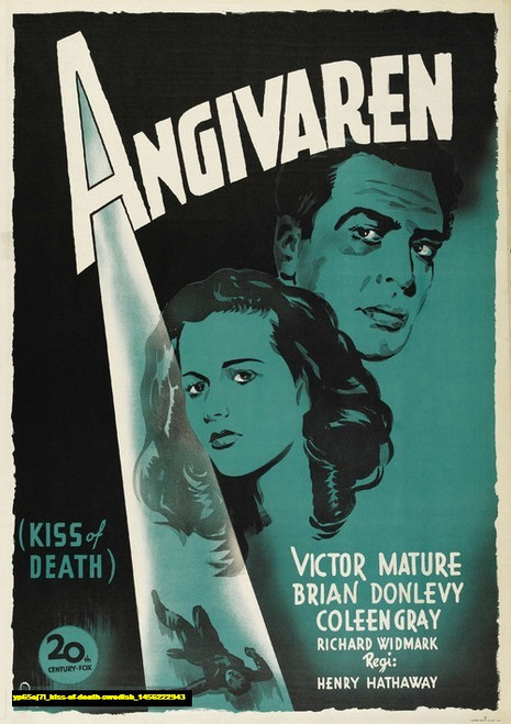 Jual Poster Film kiss of death swedish (yp65ej7i)