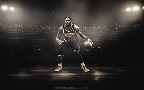 Jual Poster Basketball LeBron James APC018