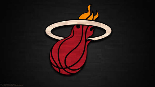 Jual Poster Basketball Logo Miami Heat NBA Basketball Miami Heat9 APC105