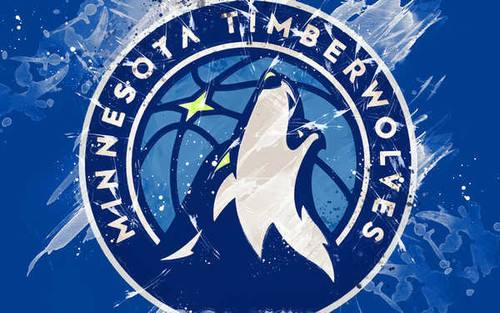 Jual Poster Basketball Logo Minnesota Timberwolves NBA Basketball Minnesota Timberwolves APC004