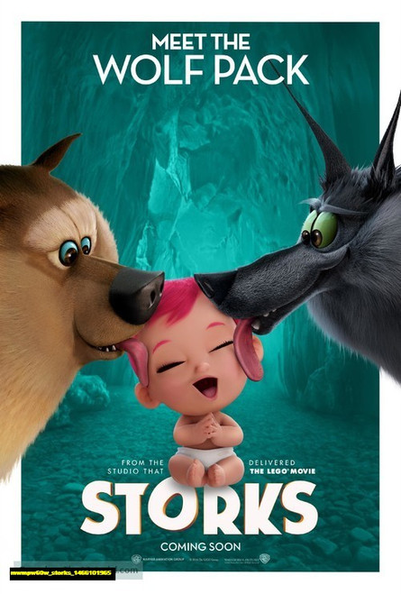 Jual Poster Film storks (mwmpw60w)