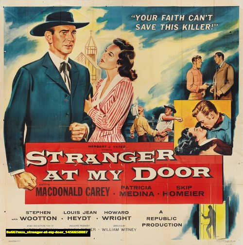 Jual Poster Film stranger at my door (8o667mzo)