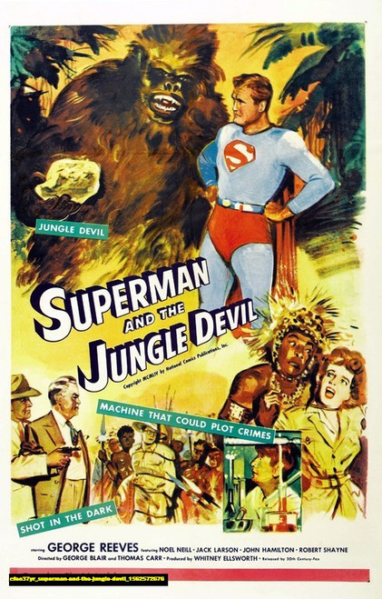 Jual Poster Film superman and the jungle devil (cfeo37yr)