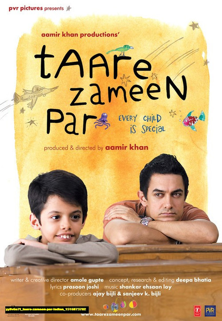 Jual Poster Film taare zameen par indian (yy8v6e7t)