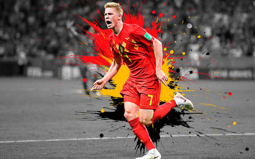 Jual Poster Belgian Kevin De Bruyne Soccer Soccer Kevin De Bruyne APC003