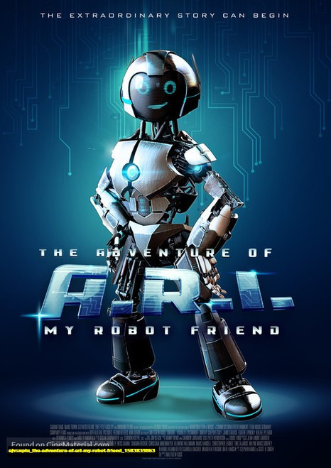 Jual Poster Film the adventure of ari my robot friend (ajvsnpiu) Jual Poster Film the adventure of ari my robot friend (ajvsnpiu)