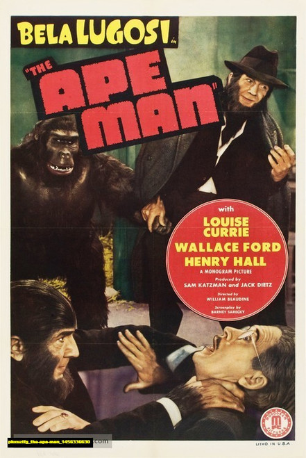 Jual Poster Film the ape man (phxuztfg)