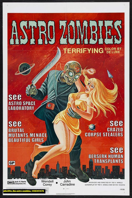 Jual Poster Film the astro zombies (ylkz4l5x) Jual Poster Film the astro zombies (ylkz4l5x)