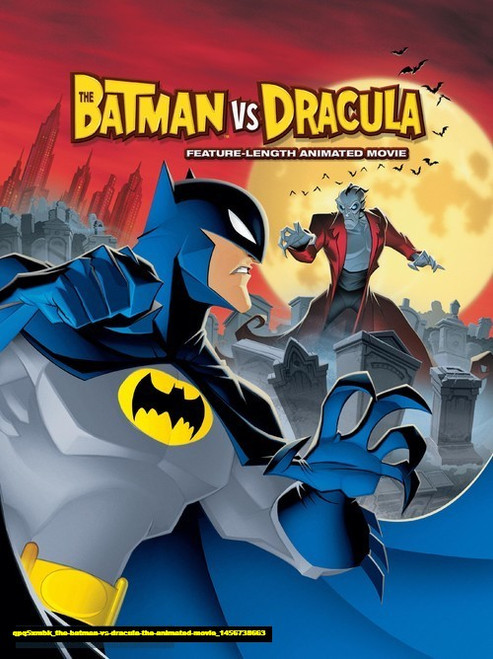 Jual Poster Film the batman vs dracula the animated movie (qpq5xmbk)