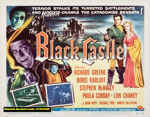 Jual Poster Film the black castle (3bbyop58)