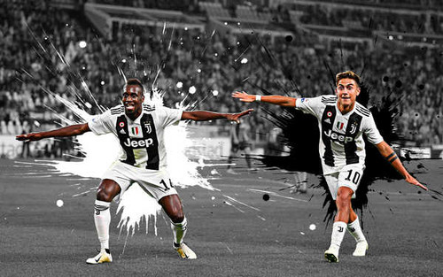 Jual Poster Blaise Matuidi Juventus F.C. Paulo Dybala Soccer Juventus F.C. APC