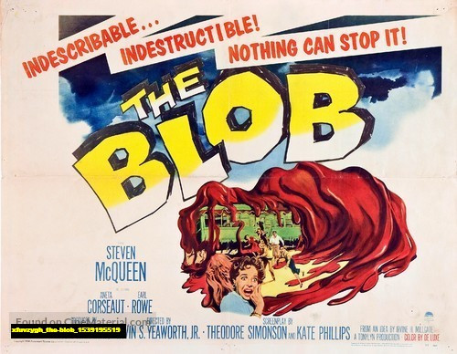 Jual Poster Film the blob (xfuvzygh)