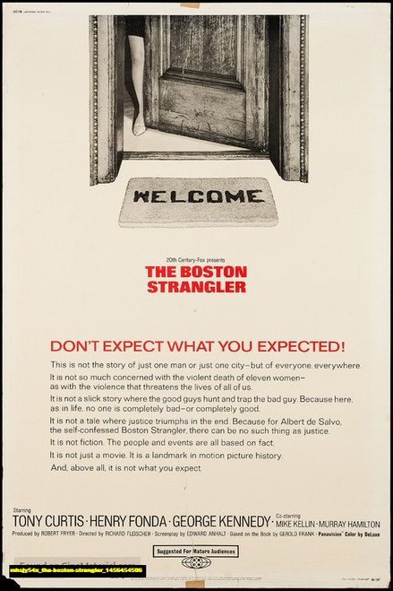 Jual Poster Film the boston strangler (mhsjy54x) Jual Poster Film the boston strangler (mhsjy54x)