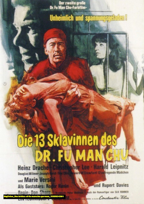 Jual Poster Film the brides of fu manchu german (thg2vioe)