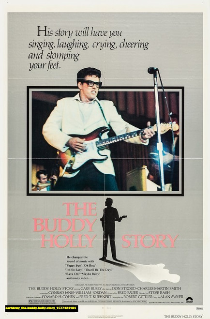 Jual Poster Film the buddy holly story (asrhbrny)