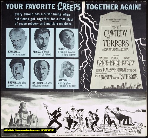 Jual Poster Film the comedy of terrors (gt2khiak)