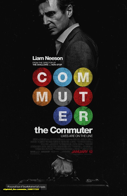 Jual Poster Film the commuter (o2gdzie9)