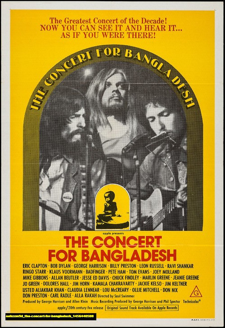 Jual Poster Film the concert for bangladesh (aohzzm9d) Jual Poster Film the concert for bangladesh (aohzzm9d)