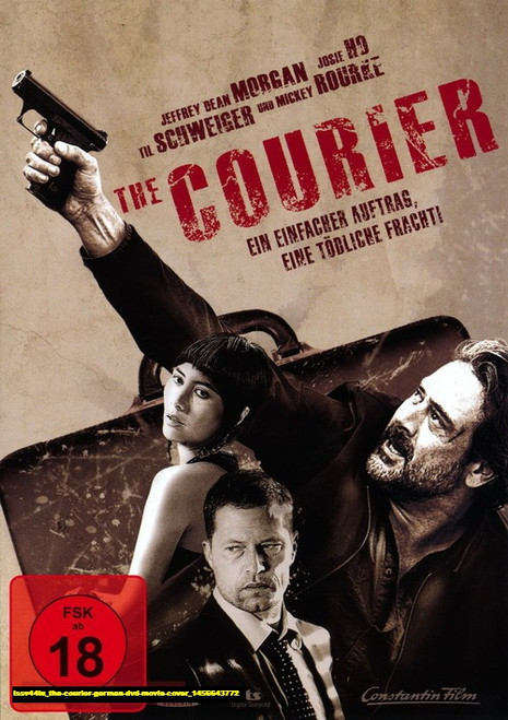 Jual Poster Film the courier german dvd movie cover (issv44lu)