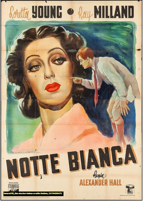 Jual Poster Film the doctor takes a wife italian (knucu7i0) Jual Poster Film the doctor takes a wife italian (knucu7i0)