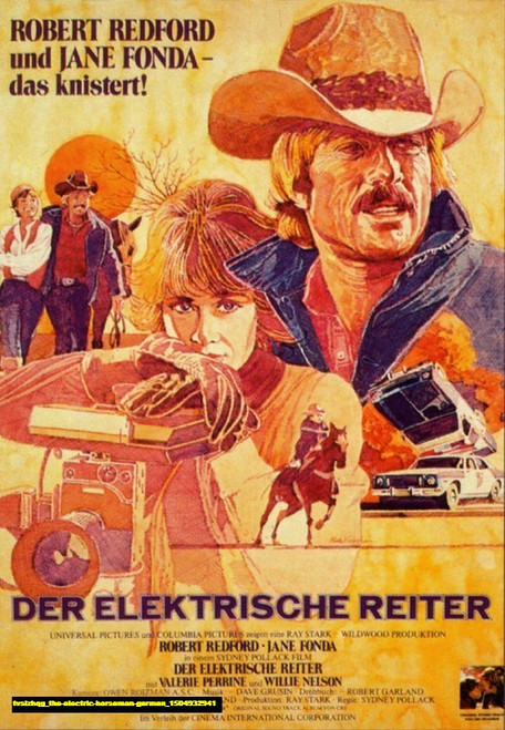 Jual Poster Film the electric horseman german (tvslzhqg)