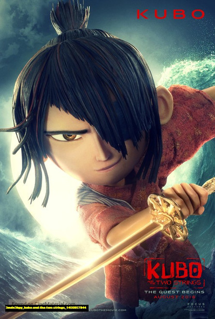 Jual Poster Film kubo and the two strings (3mdn3hpy)
