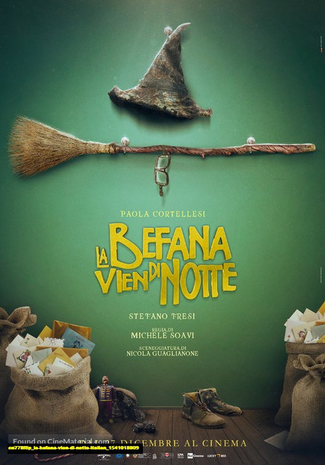 Jual Poster Film la befana vien di notte italian (ou778f8p)