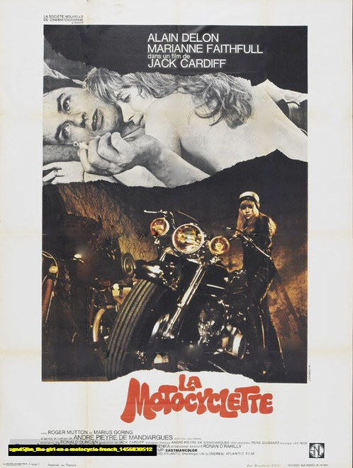 Jual Poster Film the girl on a motocycle french (sgnd5jbn)