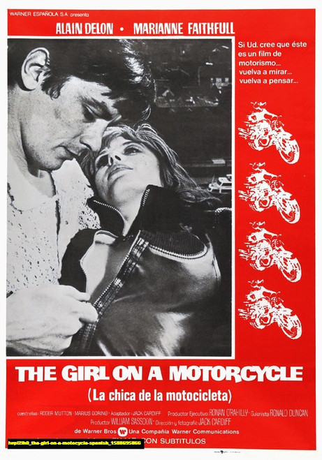 Jual Poster Film the girl on a motocycle spanish (iwpl2ih0)