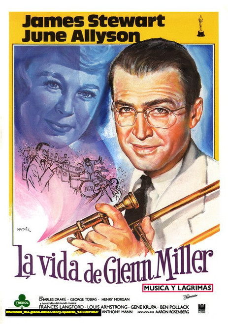 Jual Poster Film the glenn miller story spanish (ltiwmmui)