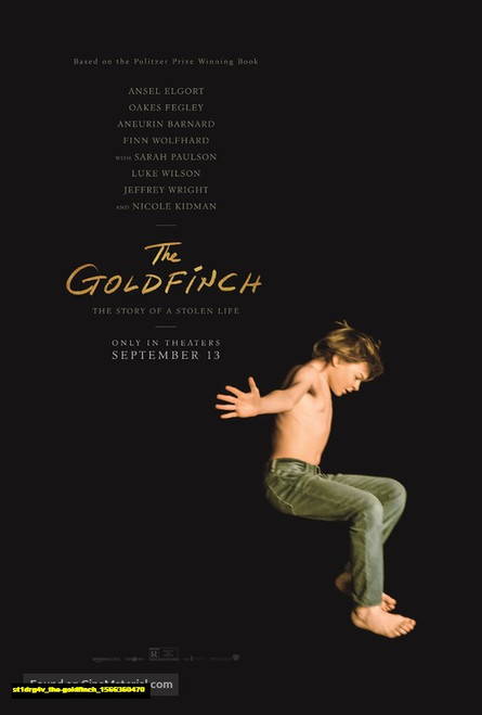 Jual Poster Film the goldfinch (st1drg4v)