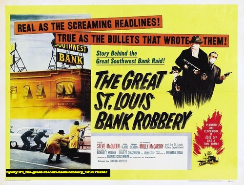 Jual Poster Film the great st louis bank robbery (bywty3t9)