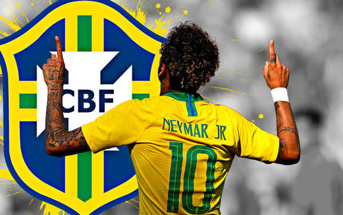 Jual Poster Brazilian Neymar Soccer Soccer Neymar APC019